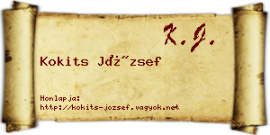 Kokits József névjegykártya